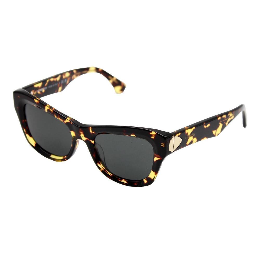 NWT Burberry BE4442U Yellow Havana Cat Eye mm Sunglasses - Picture 5 of 5